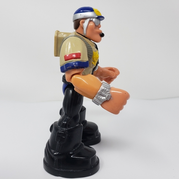 Mattel Rescue Heroes Night Patrol Captain Cuffs Police Toy Figure - Picture 2 of 16